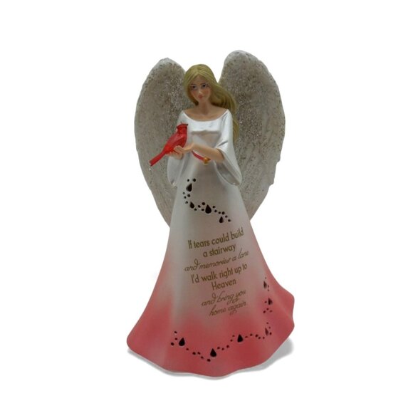 THOMAS KINKADE If Tears Could Build A Stairway Light of Love Angel Memorial - Picture 12 of 12